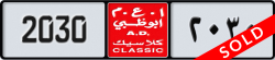 abu dhabi classic - code - NOC - number -2030