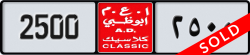 abu dhabi classic - code - NOC - number -2500