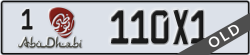 abu dhabi - code - 1 - number -110X1