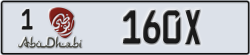 abu dhabi - code - 1 - number -160X