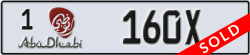 abu dhabi - code - 1 - number -160X