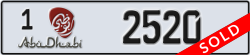 abu dhabi - code - 1 - number -2520