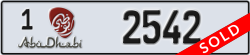 abu dhabi - code - 1 - number -2542