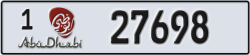 abu dhabi - code - 1 - number -27698