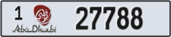 abu dhabi - code - 1 - number -27788