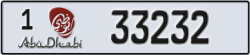 abu dhabi - code - 1 - number -33153