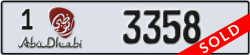 abu dhabi - code - 1 - number -3358