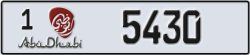 abu dhabi - code - 1 - number -5430