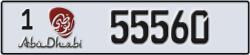 abu dhabi - code - 1 - number -55560