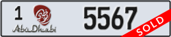 abu dhabi - code - 1 - number -5567