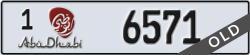 abu dhabi - code - 1 - number -6571