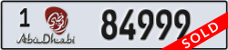 abu dhabi - code - 1 - number -84999