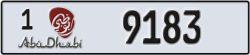 abu dhabi - code - 1 - number -9104