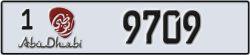 abu dhabi - code - 1 - number -9709