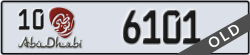 abu dhabi - code - 10 - number -6101