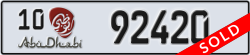 abu dhabi - code - 10 - number -92420