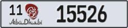 abu dhabi - code - 11 - number -15526