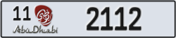 abu dhabi - code - 11 - number -2112