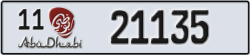 abu dhabi - code - 11 - number -21135