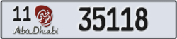 abu dhabi - code - 11 - number -35118