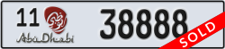 abu dhabi - code - 11 - number -38888