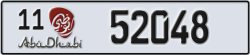 abu dhabi - code - 11 - number -52048