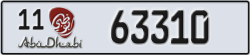 abu dhabi - code - 11 - number -63310