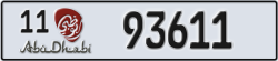 abu dhabi - code - 11 - number -93611