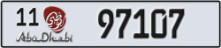 abu dhabi - code - 11 - number -97107