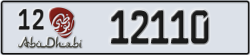 abu dhabi - code - 12 - number -12110