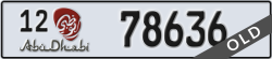 abu dhabi - code - 12 - number -78636