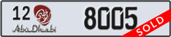 abu dhabi - code - 12 - number -8005