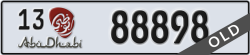 abu dhabi - code - 13 - number -88898