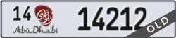 abu dhabi - code - 14 - number -14212