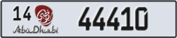 abu dhabi - code - 14 - number -44410
