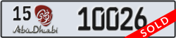 abu dhabi - code - 15 - number -10026