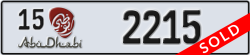 abu dhabi - code - 15 - number -2215