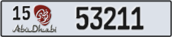 abu dhabi - code - 15 - number -53211