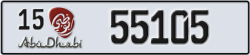 abu dhabi - code - 15 - number -55105