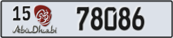 abu dhabi - code - 15 - number -78086