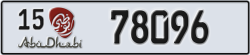 abu dhabi - code - 15 - number -78096