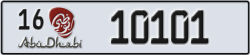 abu dhabi - code - 16 - number -10022