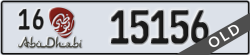 abu dhabi - code - 16 - number -15156