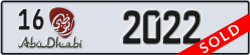 abu dhabi - code - 16 - number -2022