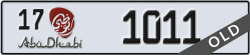 abu dhabi - code - 17 - number -1011