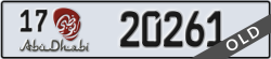 abu dhabi - code - 17 - number -20261