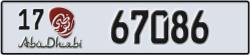 abu dhabi - code - 17 - number -67086