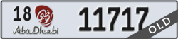 abu dhabi - code - 18 - number -11717