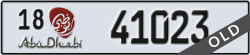 abu dhabi - code - 18 - number -41023