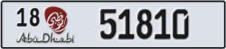 abu dhabi - code - 18 - number -51810